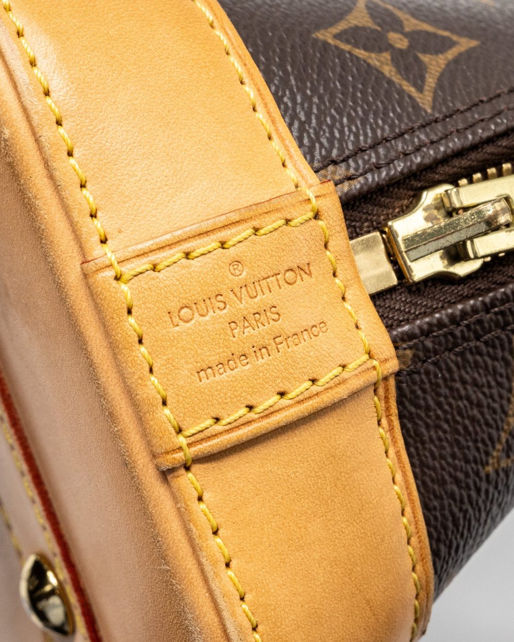 AAA Replica Louis Vuitton LV ALMA BB MONOGRAM CANVAS GHW