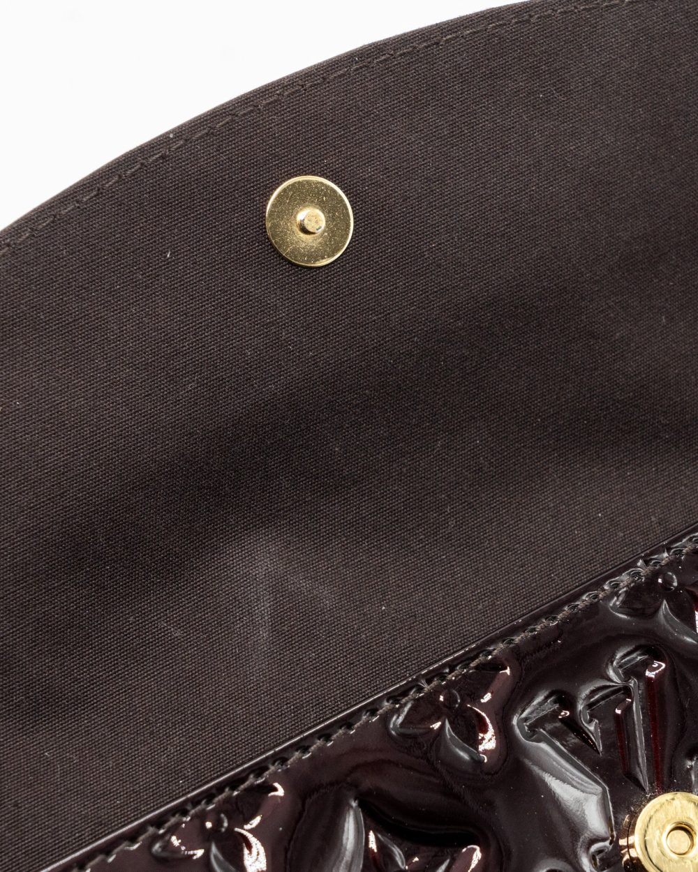 AAA Replica Louis Vuitton LV VINTAGE SUNSET BOULEVARD CLUTCH MONOGRAM/PATENT RED GHW