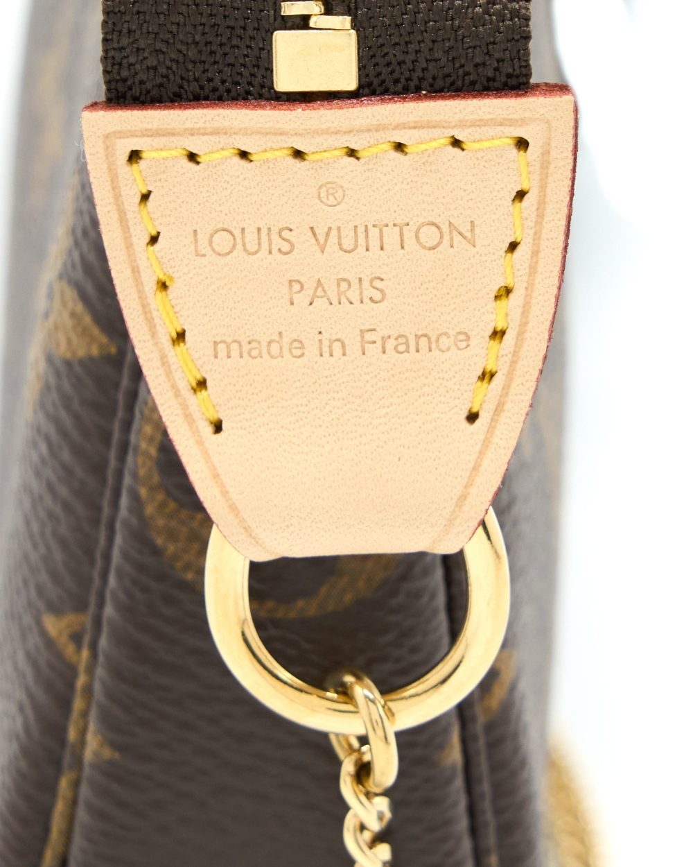 AAA Replica Louis Vuitton LV MINI POCHETTE MONOGRAM CANVAS GHW