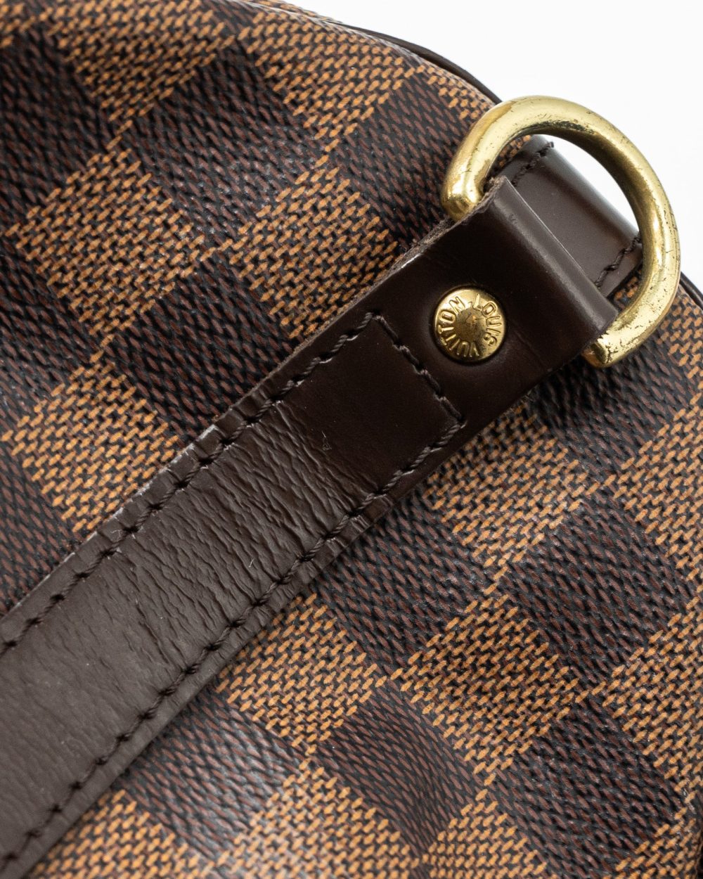AAA Replica Louis Vuitton LV SPEEDY BANDOULIERE 30 DAMIER EBENE GHW