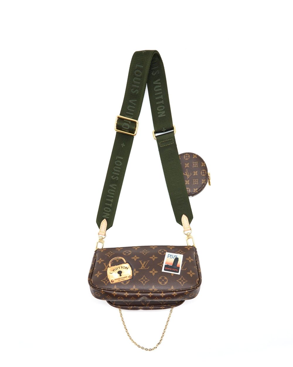AAA Replica Louis Vuitton LV MULTI POCHETTE ACCESSORIES MY LV WORLD TOUR