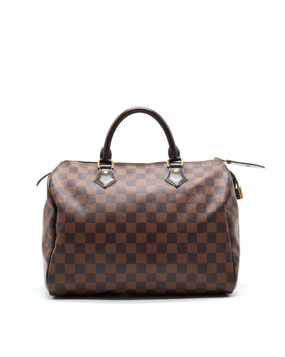AAA Replica Louis Vuitton LV SPEEDY 30 DAMIER EBENE CANVAS
