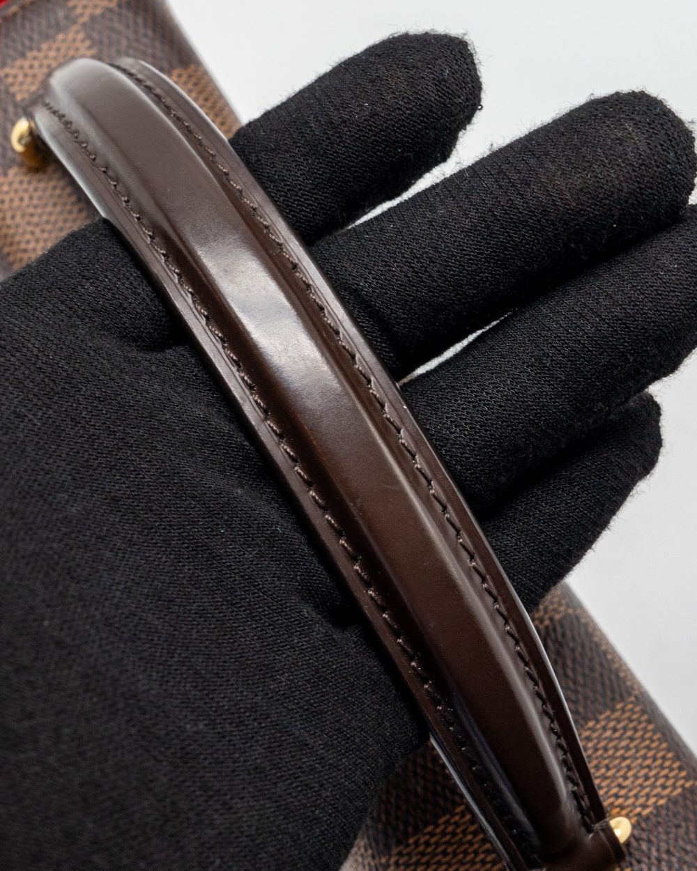 AAA Replica Louis Vuitton LV CROISETTE DAMIER EBENE GHW