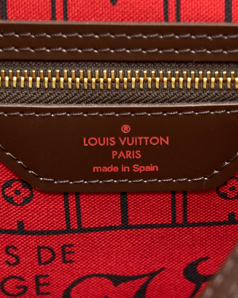 AAA Replica Louis Vuitton LV NEVERFULL MM DAMIER EBENE CANVAS GHW