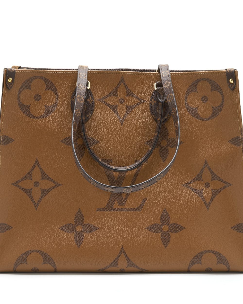 AAA Replica Louis Vuitton LV ON THE GO GM MONOGRAM REVERSE CANVAS GHW