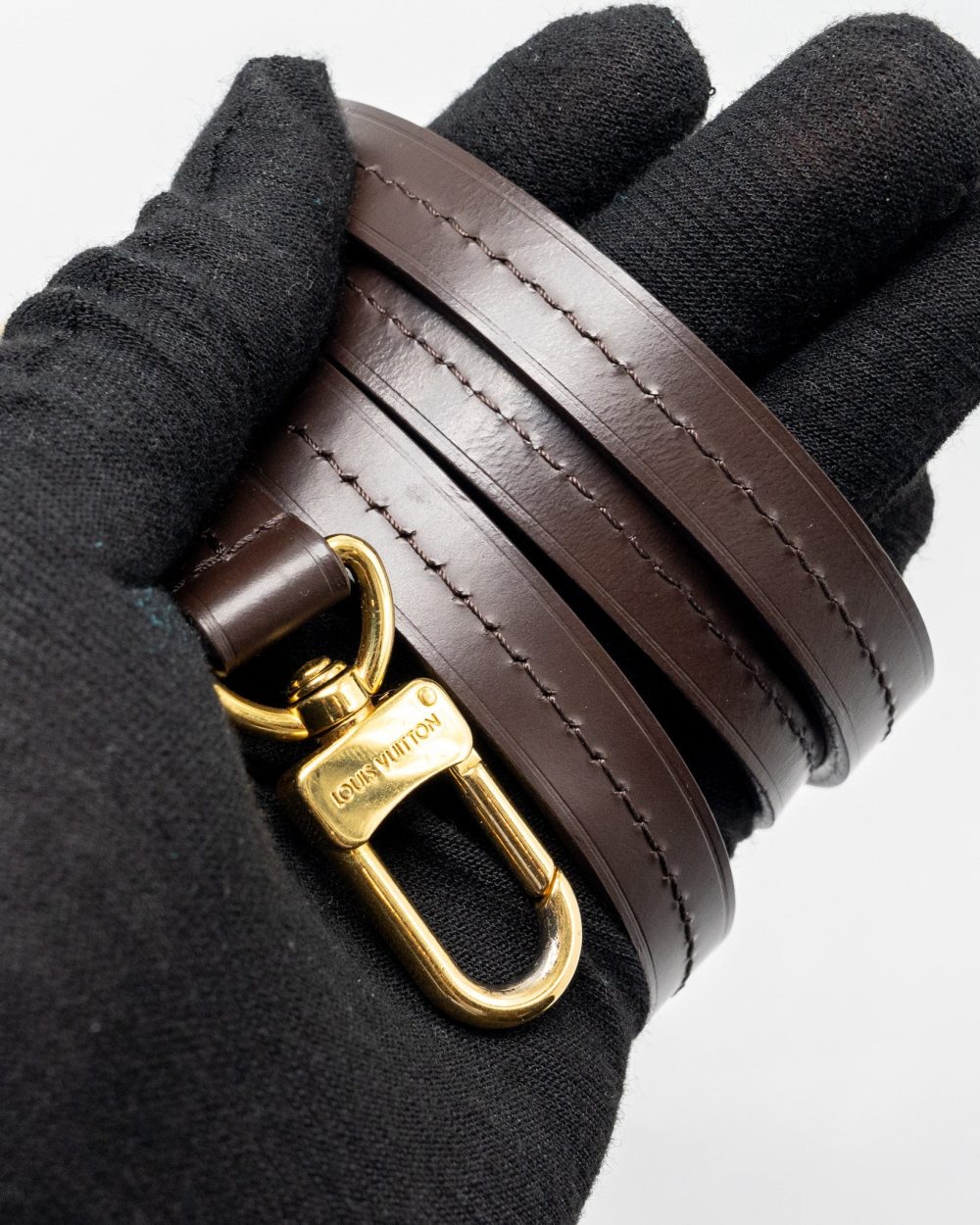 AAA Replica Louis Vuitton LV CROISETTE DAMIER EBENE GHW