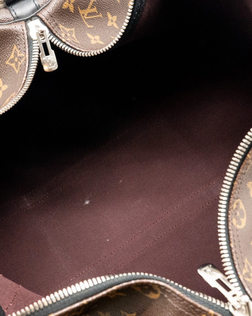 AAA Replica Louis Vuitton LV KEEPALL BANDOULIERE 45 MONOGRAM MACASSAR SHW