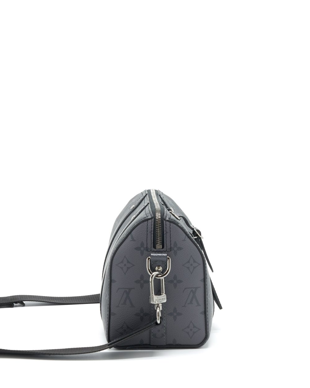 AAA Replica Louis Vuitton LV CITY KEEEPALL 27CM MONOGRAM ECLIPSE AND MONOGRAM ECLIPSE REVERSE