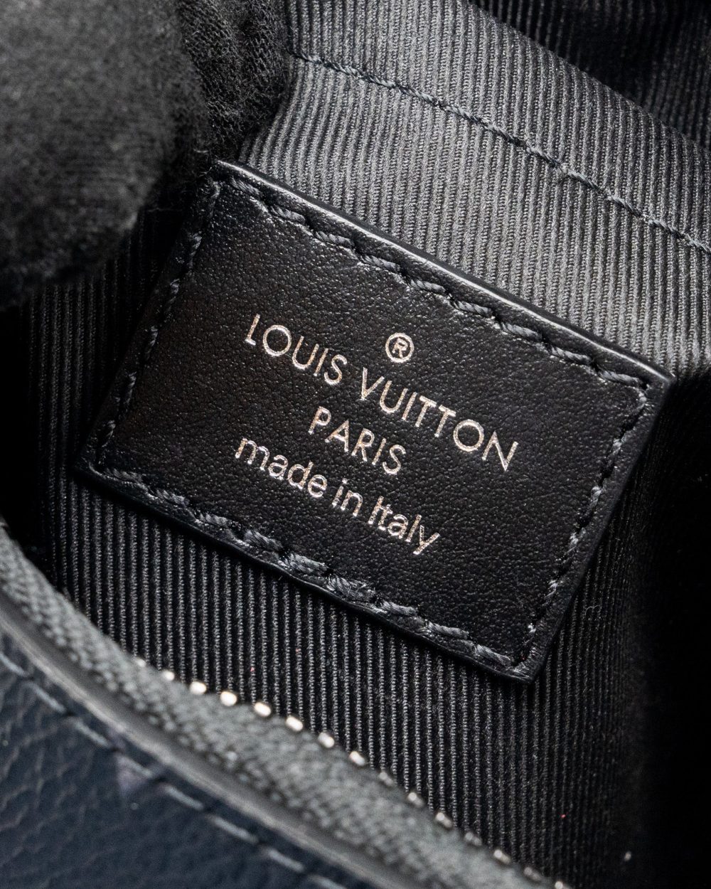 AAA Replica Louis Vuitton LV MINI SOFT TRUNK MONOGRAM ECLIPSE BLACK HARDWARE