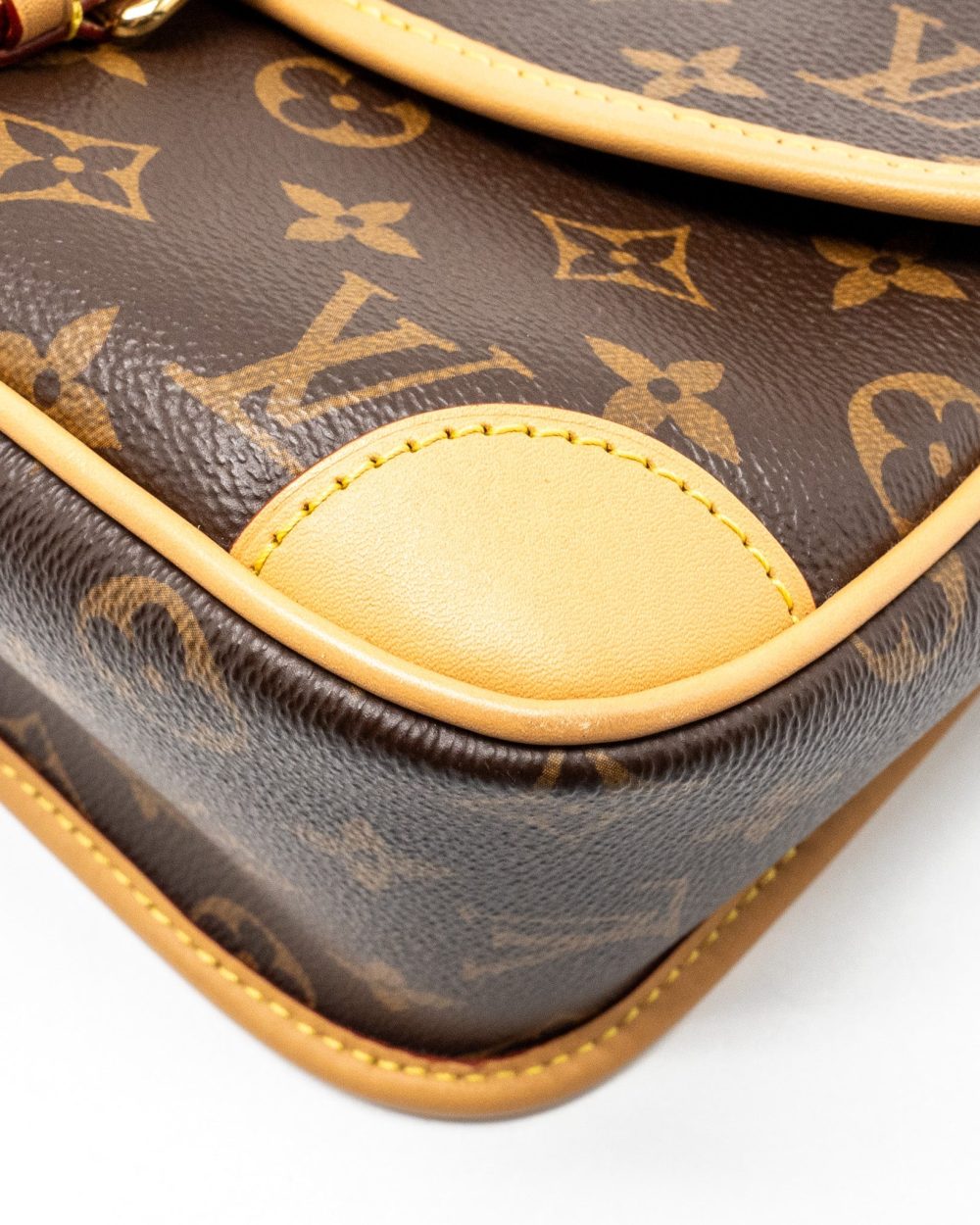 AAA Replica Louis Vuitton LV DIANE BAG WITH JACQUARD STRAP MONOGRAM CANVAS GHW