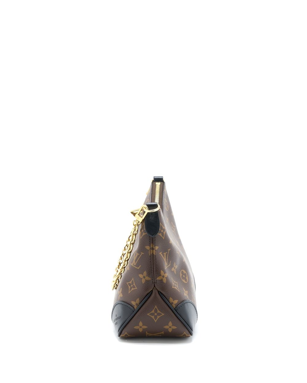 AAA Replica Louis Vuitton LV BOULOGNE BAG MONOGRAM CANVAS/BLACK GHW (NEW VERSION)