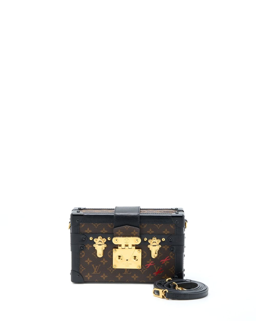 AAA Replica Louis Vuitton LV PETITE MALLE MONOGRAM CANVAS GHW