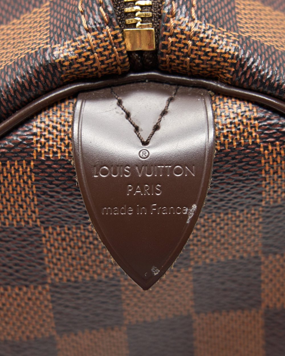 AAA Replica Louis Vuitton LV SPEEDY 30 DAMIER EBENE CANVAS