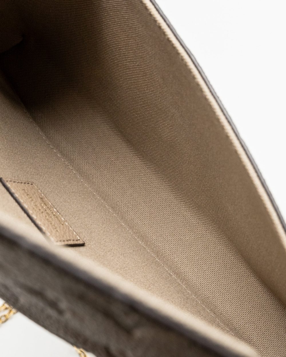 AAA Replica Louis Vuitton LV FELICIE POCHETTE MONOGRAM EMPREINTE TOURTERELLE GHW