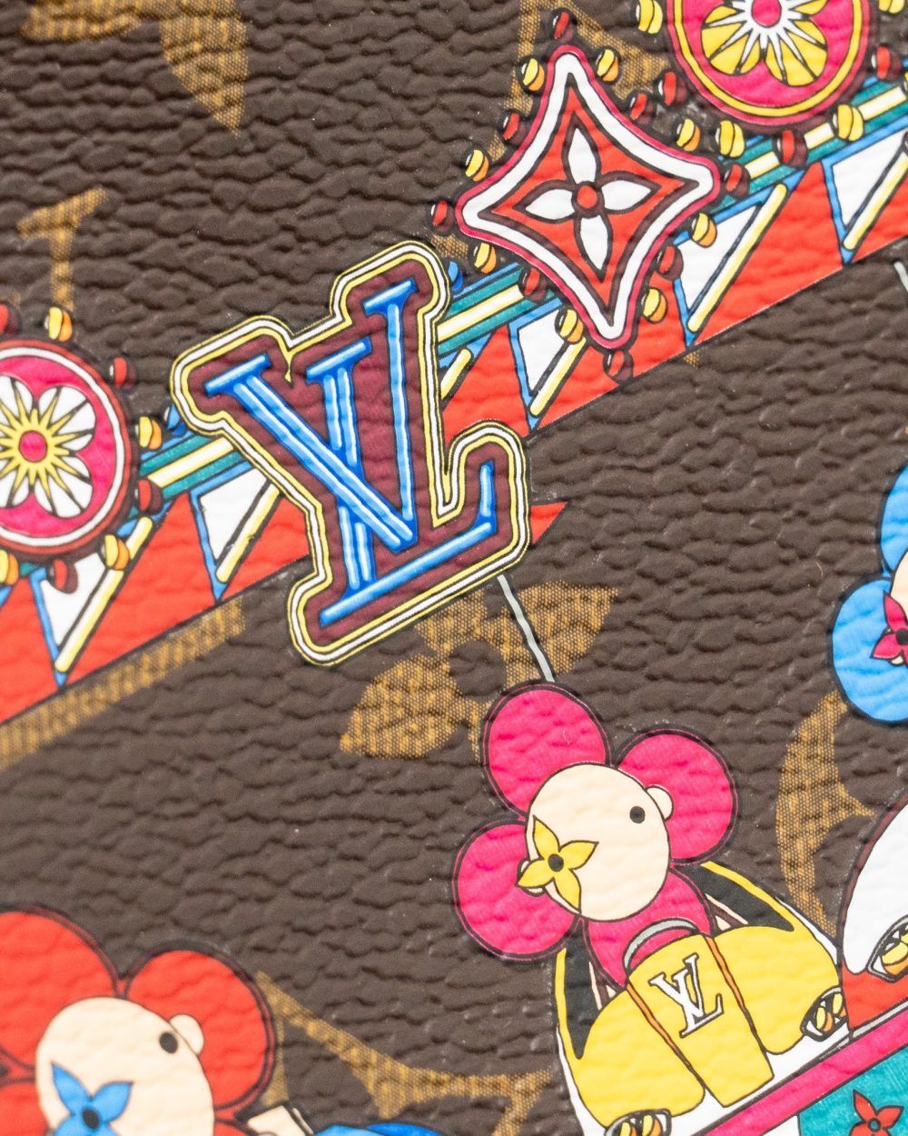 AAA Replica Louis Vuitton LV 2020 MINI POCHETTE 2020 CHRISTMAS ANIMATION BUMPER CARS MONOGRAM CANVAS GHW