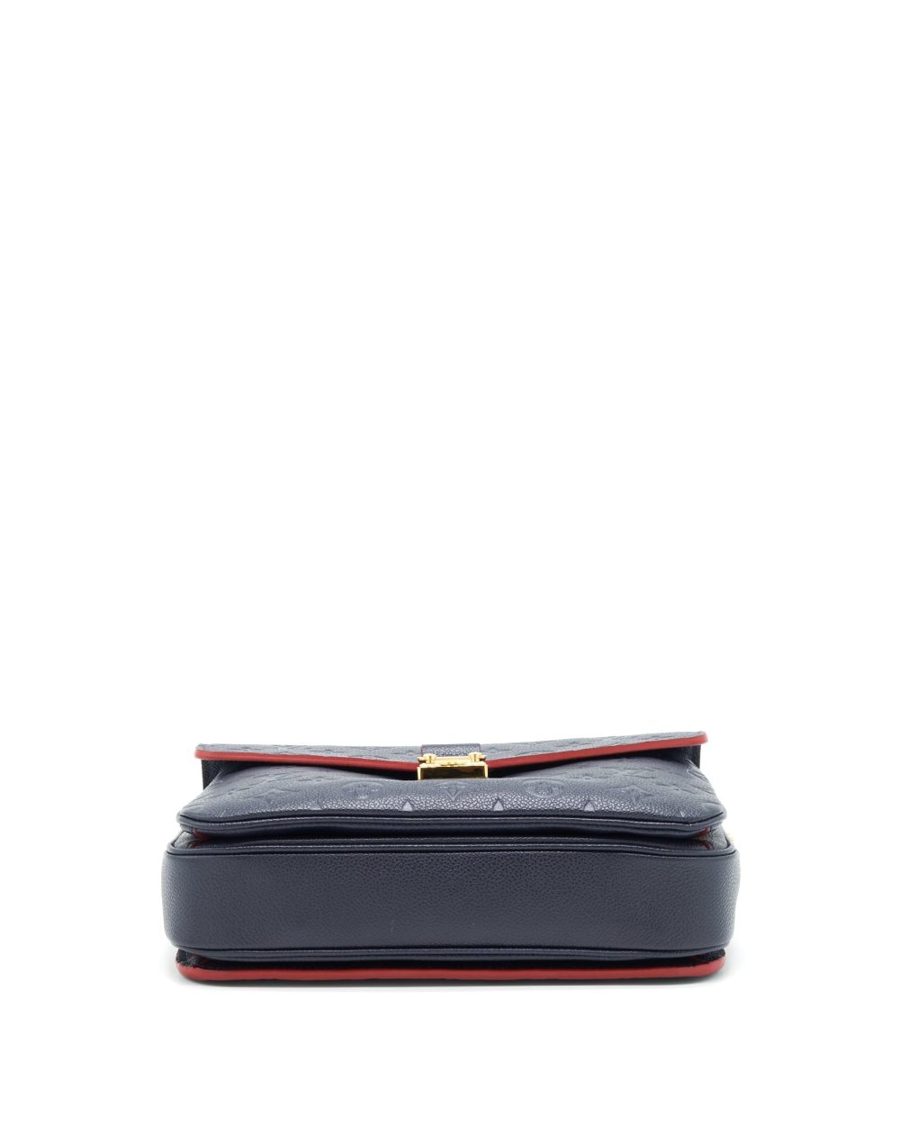 AAA Replica Louis Vuitton LV POCHETTE MÉTIS MONOGRAM EMPREINTE MARINE ROUGE GHW