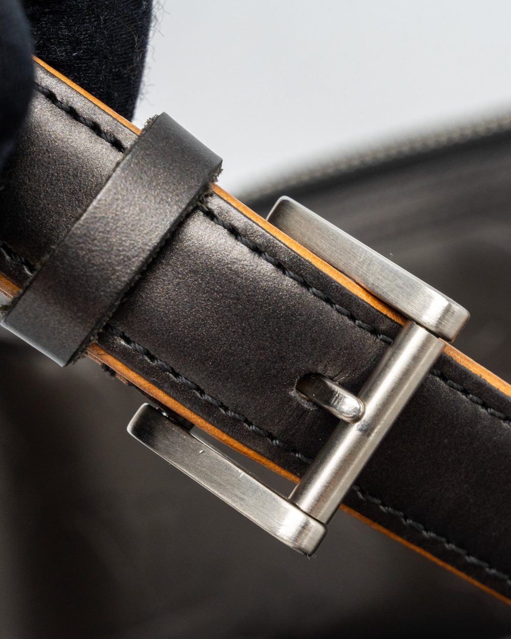 AAA Replica Louis Vuitton LV MESSENGER SHOULDER BAG LEATHER DARK GREY SHW