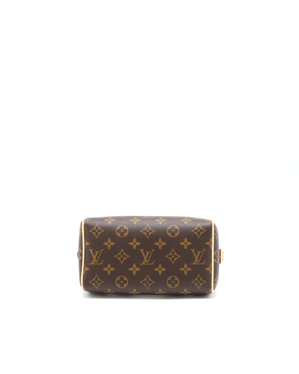 AAA Replica Louis Vuitton LV SPEEDY BANDOULIERE 20 MONOGRAM CANVAS BLACK STRAP GHW (NEW VERSION)