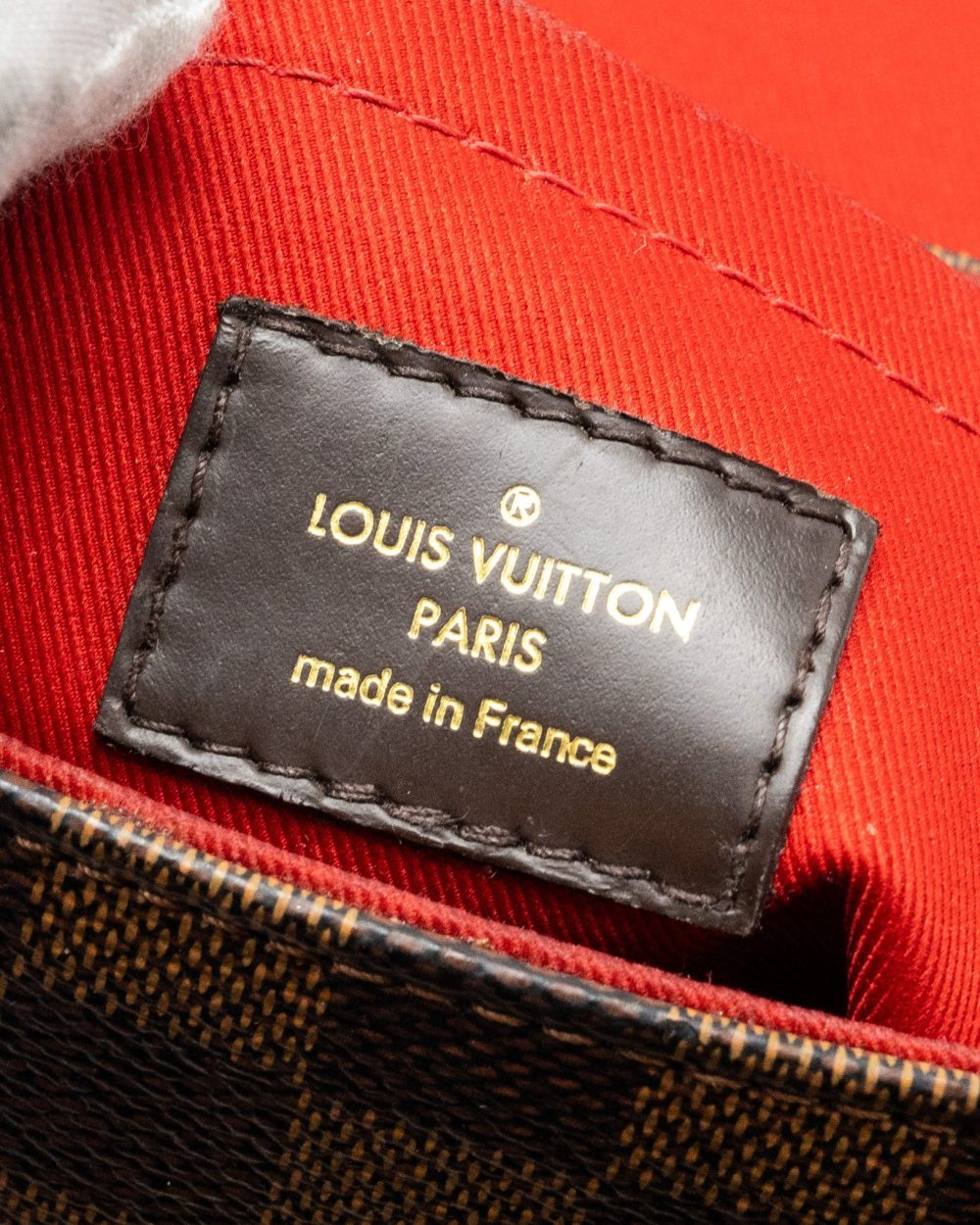 AAA Replica Louis Vuitton LV CROISETTE DAMIER EBENE GHW