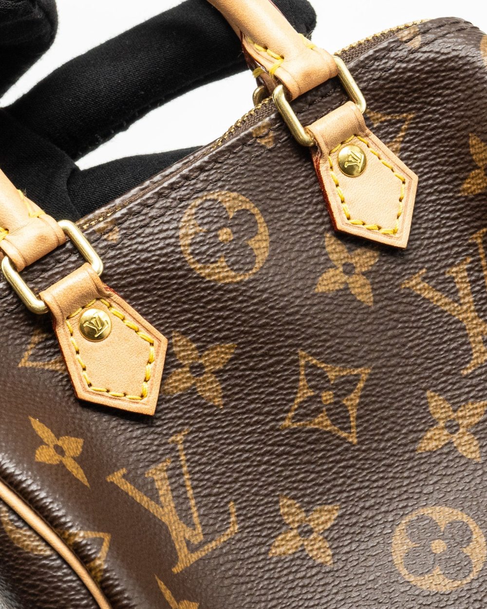 AAA Replica Louis Vuitton LV NANO SPEEDY MONOGRAM CANVAS GHW (OLD VERSION)