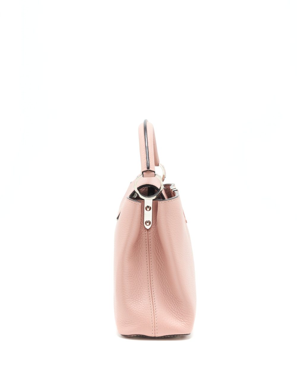 AAA Replica Louis Vuitton LV CAPUCINES BB LIGHT PINK SHW