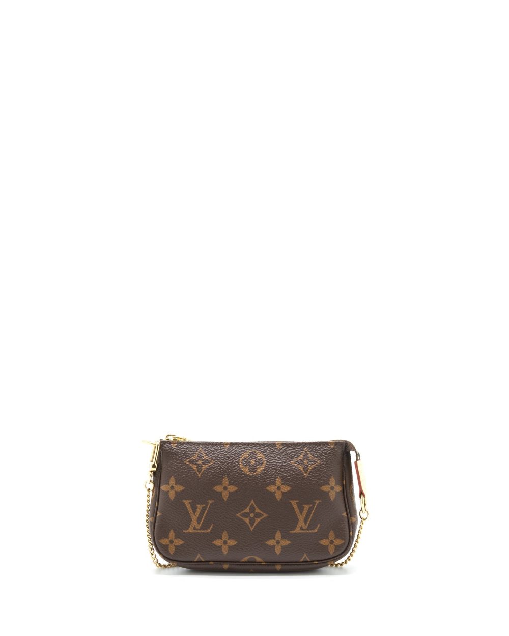 AAA Replica Louis Vuitton LV MINI POCHETTE ACCESSORIES MONOGRAM CANVAS GHW