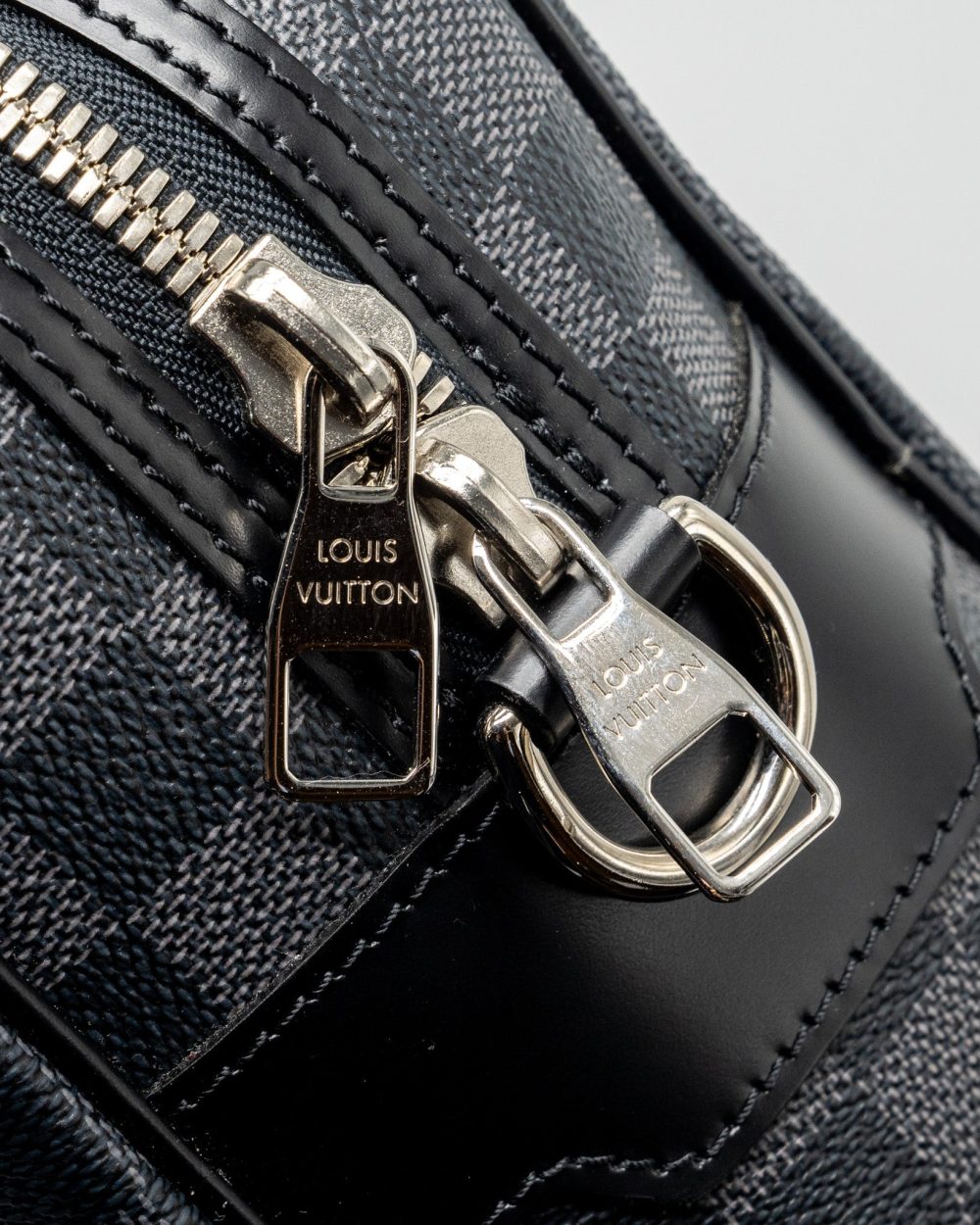 AAA Replica Louis Vuitton LV BRIEFCASE/DOCUMENT BAG DAMIER GRAPHITE CANVAS BLACK SHW