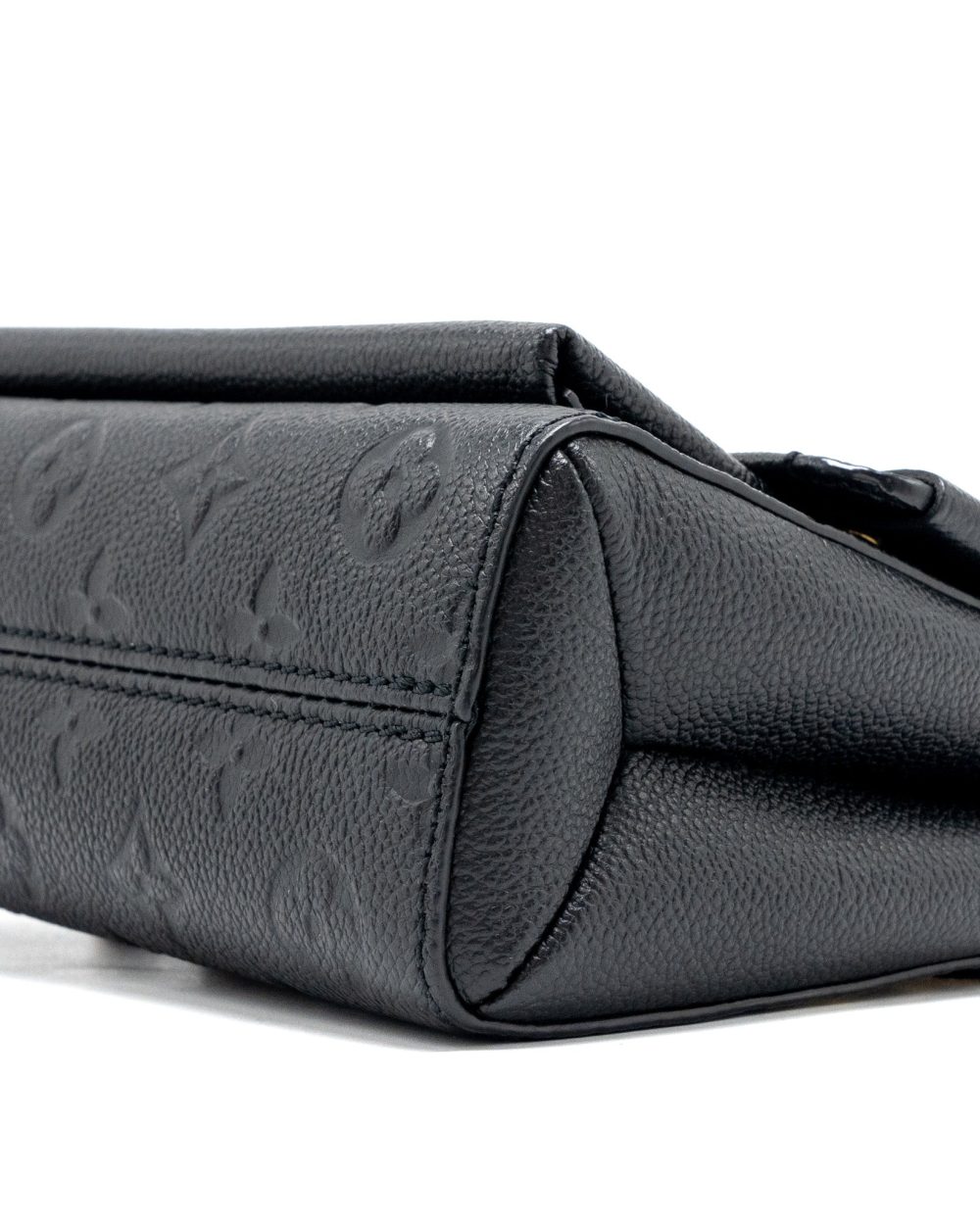 AAA Replica Louis Vuitton LV VAVIN BB MONOGRAM EMPREINTE CALFSKIN BLACK GHW