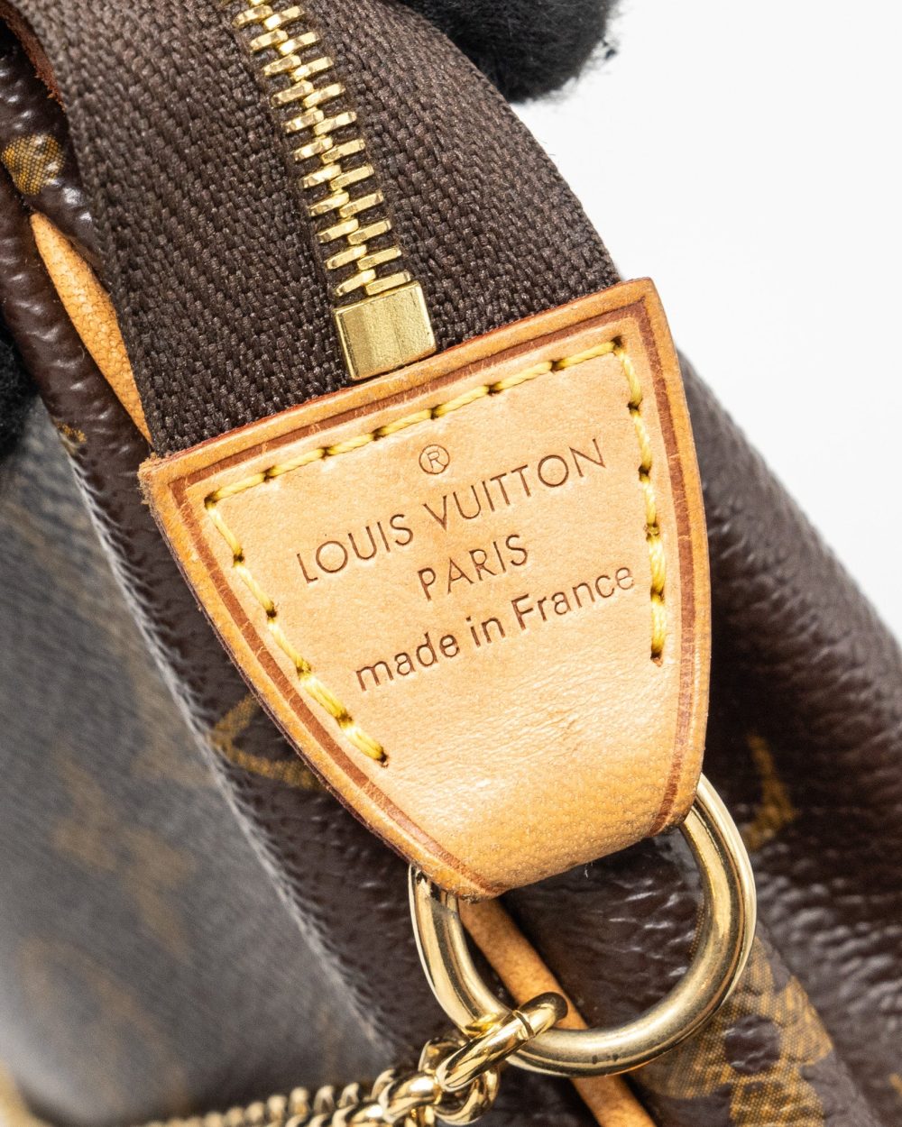 AAA Replica Louis Vuitton LV EVA POCHETTE MONOGRAM CANVAS GHW