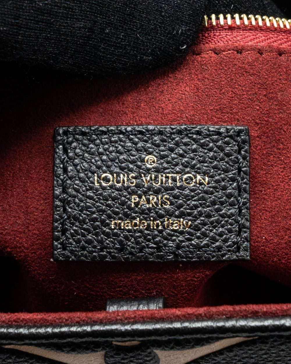 AAA Replica Louis Vuitton LV ONTHEGO PM BICOLOUR MONOGRAM EMPREINTE LEATHER BLACK/BEIGE GHW(NEW VERSION)