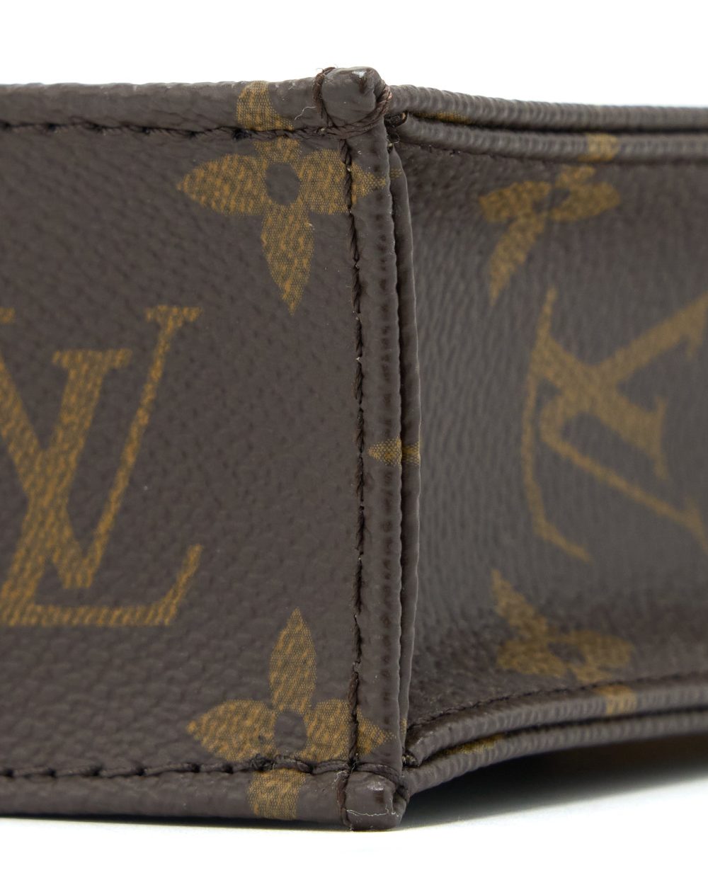 AAA Replica Louis Vuitton LV PETIT SAC PLAT MONOGRAM CANVAS GHW (NEW VERSION)