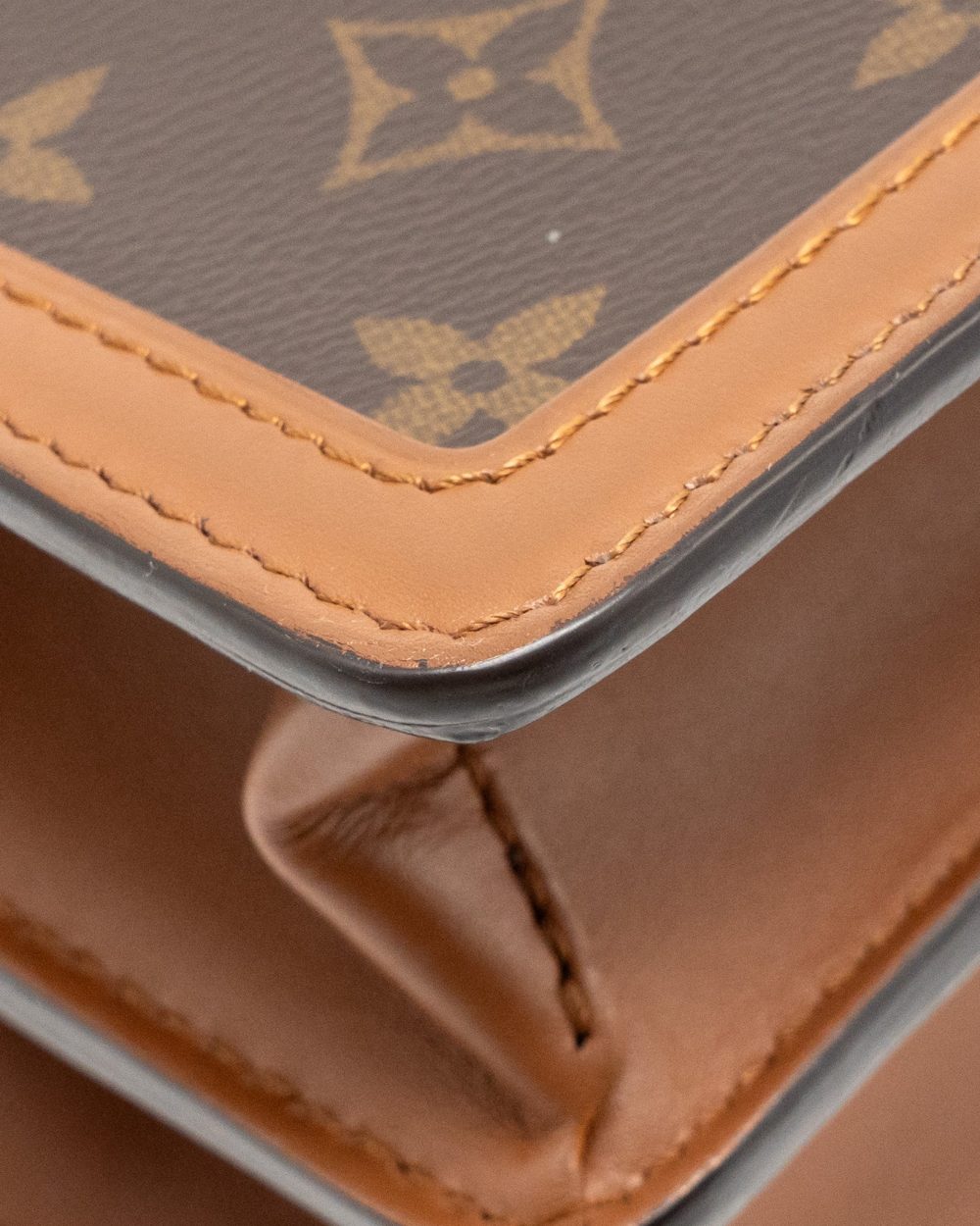 AAA Replica Louis Vuitton LV DAUPHINE MM MONOGRAM / MONOGRAM REVERSE CANVAS GHW