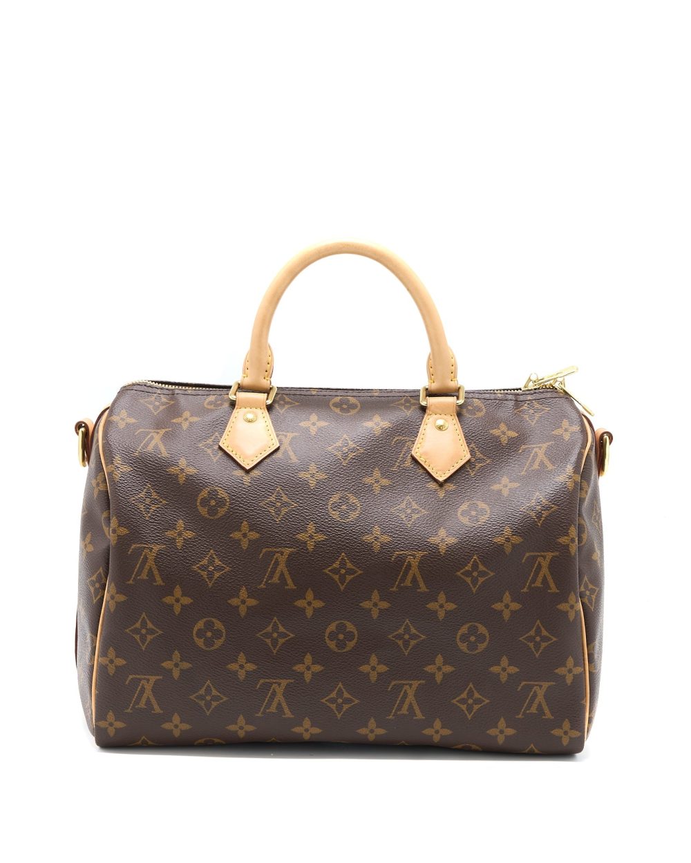 AAA Replica Louis Vuitton LV SPEEDY BANDOULIERE 30 MONOGRAM CANVAS GHW (NEW VERSION)