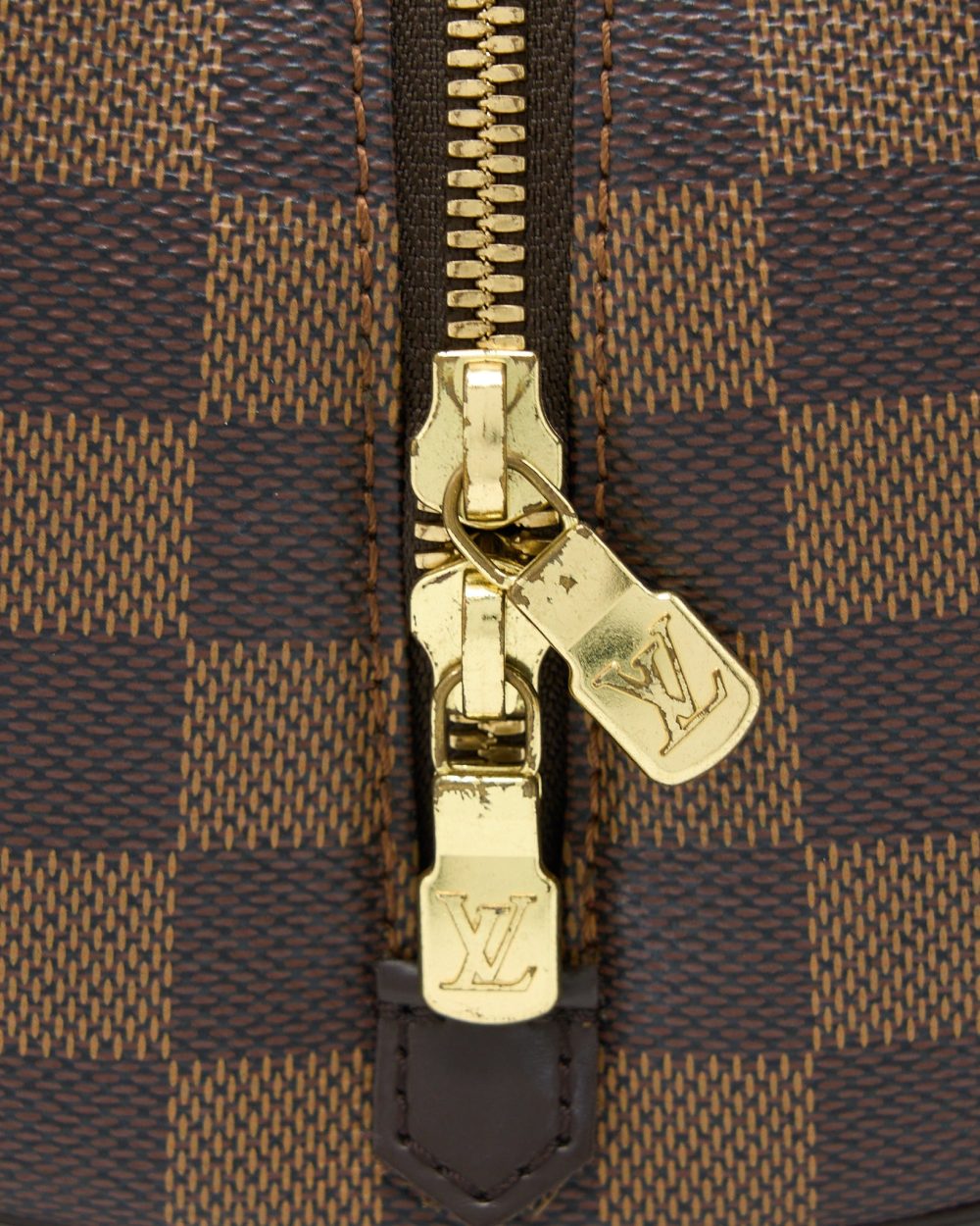 AAA Replica Louis Vuitton LV RIBERA MINI DAMIER EBENE CANVAS GHW