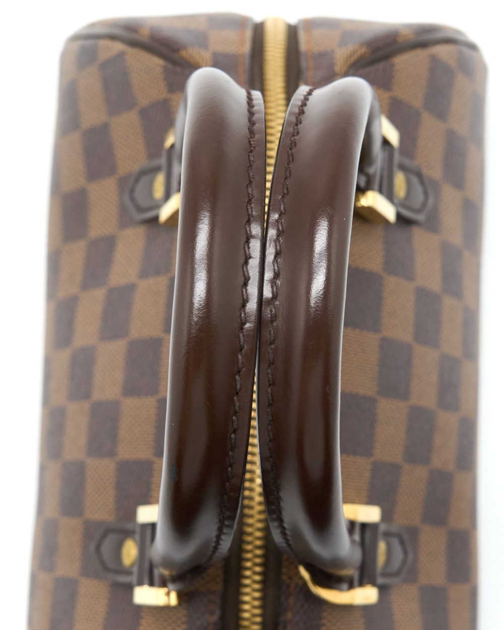 AAA Replica Louis Vuitton LV RIBERA MINI DAMIER EBENE CANVAS GHW