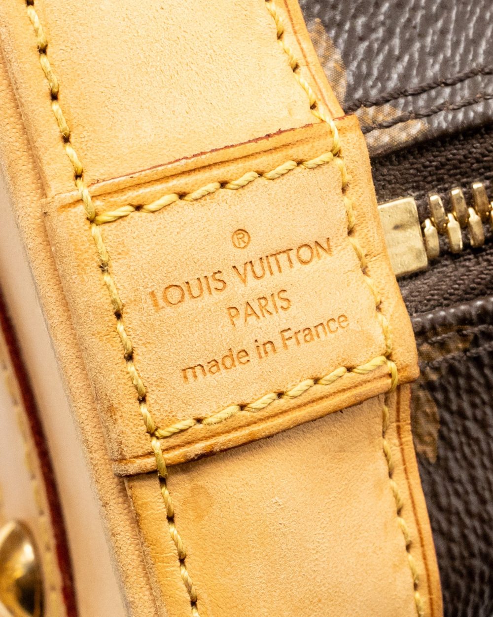 AAA Replica Louis Vuitton LV ALMA BB MONOGRAM CANVAS GHW