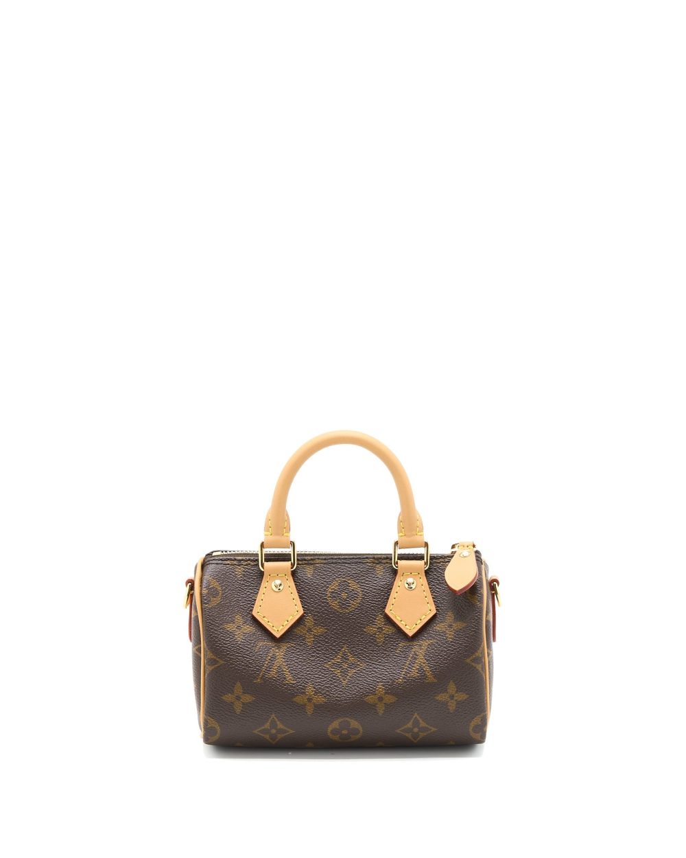 AAA Replica Louis Vuitton LV NANO SPEEDY MONOGRAM CANVAS GHW (NEW VERSION)