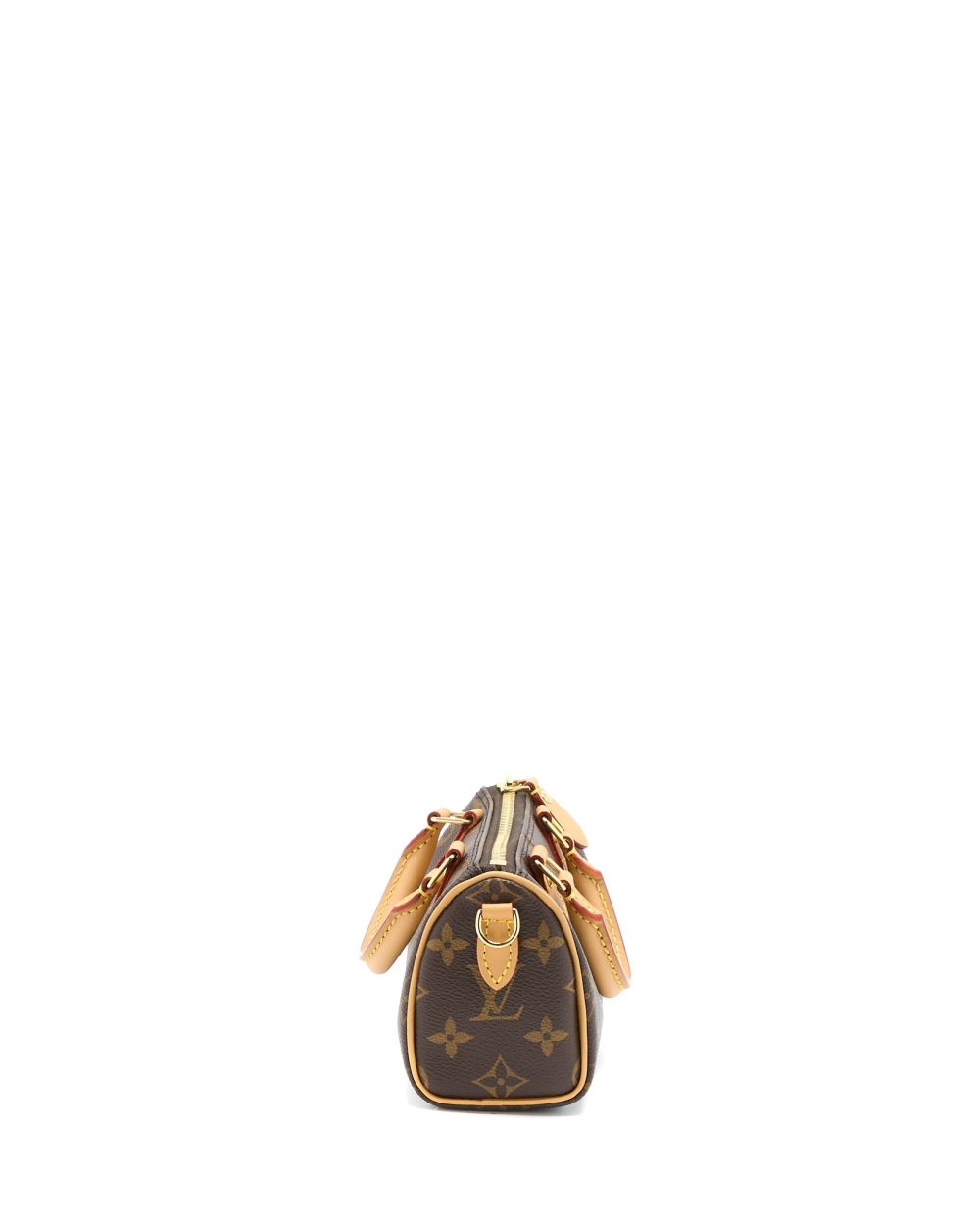 AAA Replica Louis Vuitton LV NANO SPEEDY MONOGRAM CANVAS GHW (NEW VERSION)