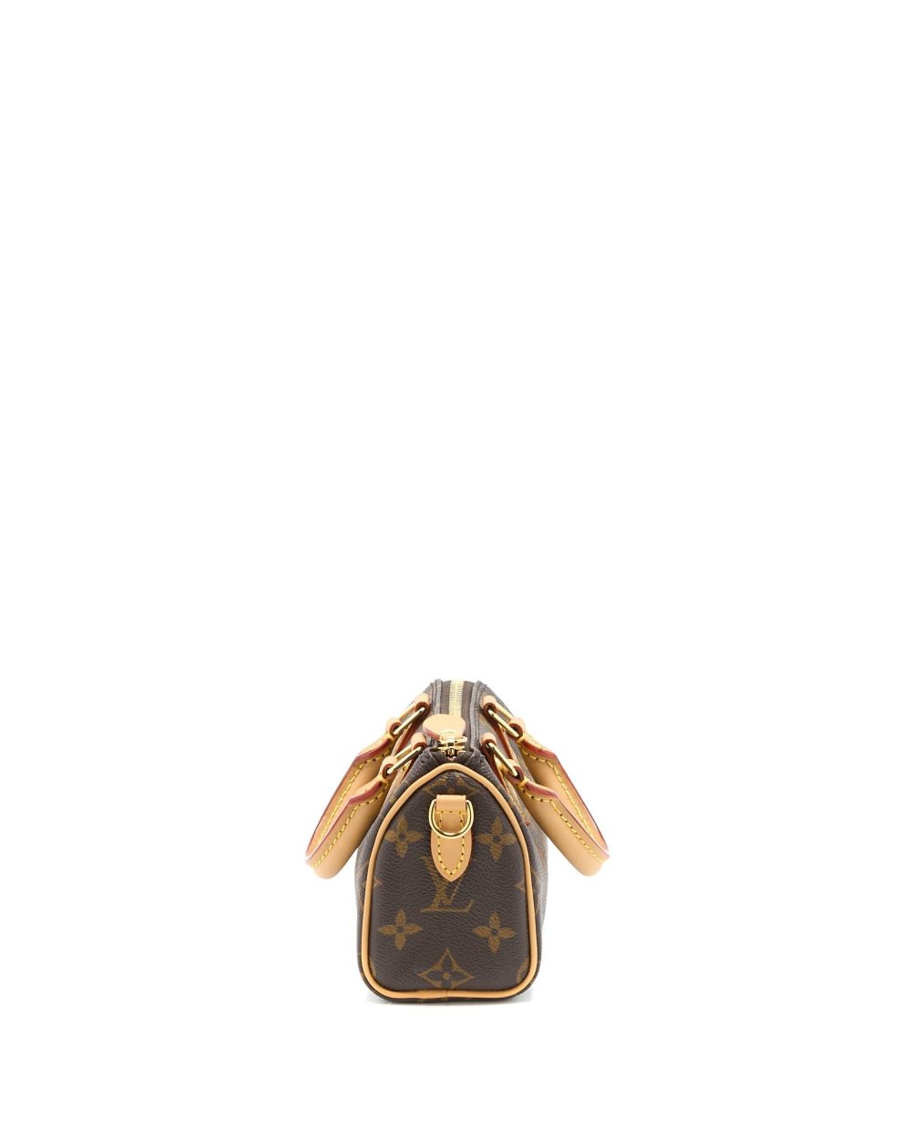 AAA Replica Louis Vuitton LV NANO SPEEDY MONOGRAM CANVAS GHW (NEW VERSION)