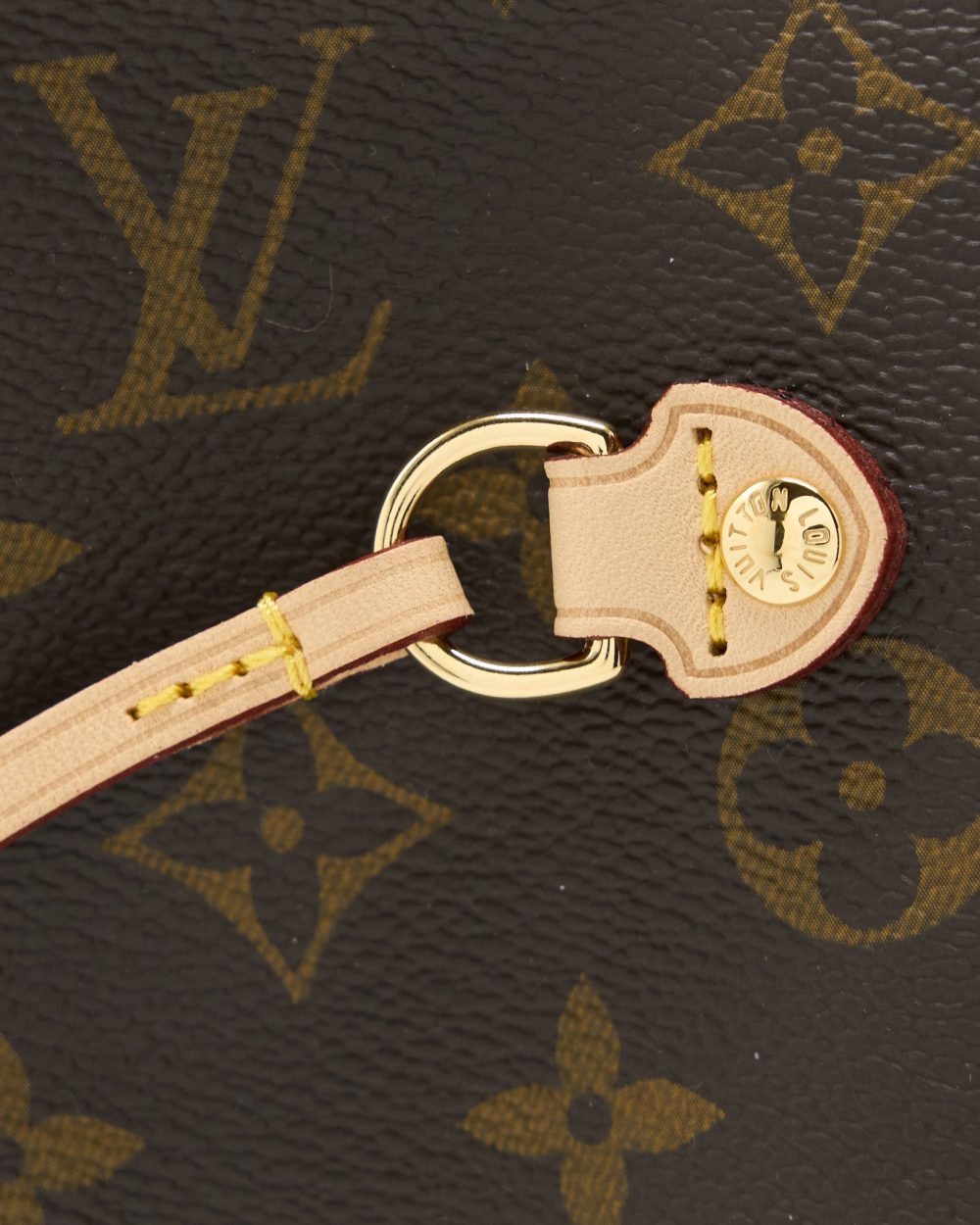 AAA Replica Louis Vuitton LV NEVERFULL MM MONOGRAM CANVAS BEIGE GHW (NEW VERSION)