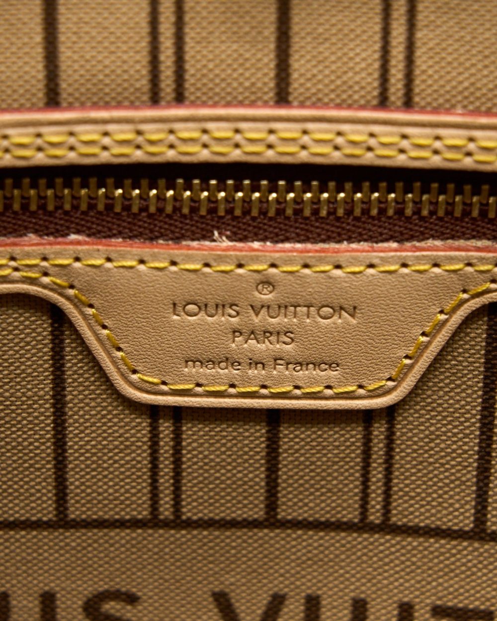 AAA Replica Louis Vuitton LV NEVERFULL MM MONOGRAM CANVAS BEIGE GHW (NEW VERSION)