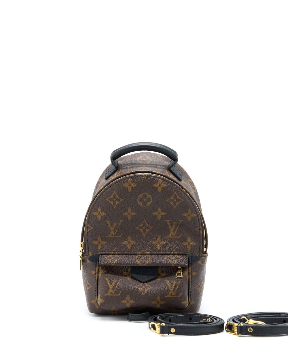 AAA Replica Louis Vuitton LV PALM SPRING MINI BACKPACK MONOGRAM CANVAS GHW