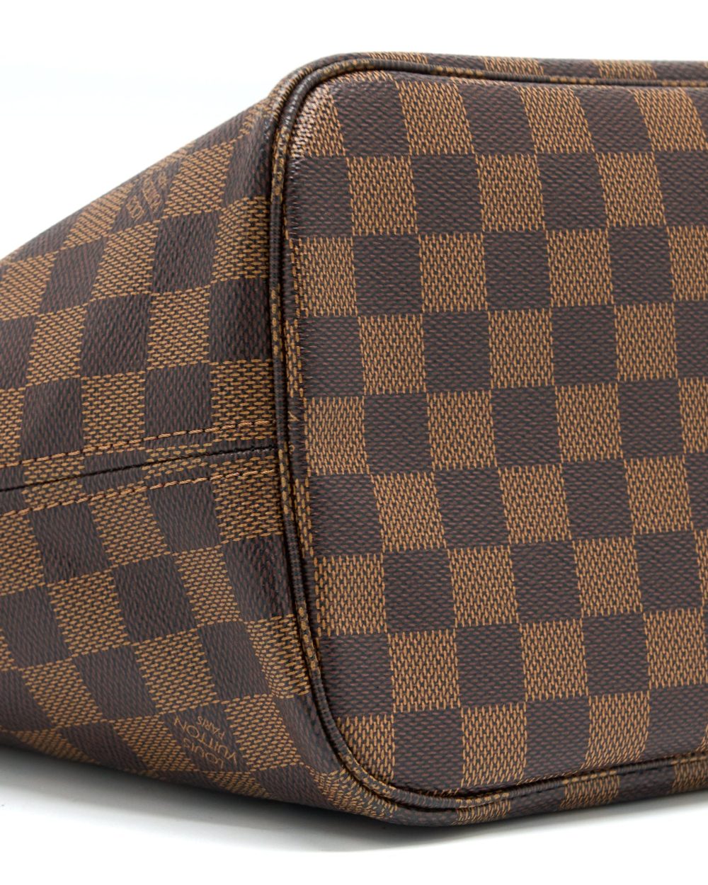 AAA Replica Louis Vuitton LV NEVERFULL MM DAMIER EBENE CANVAS GHW