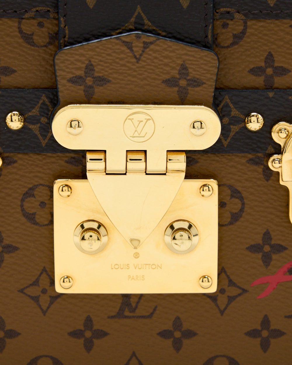 AAA Replica Louis Vuitton LV PETIT MALLE MONOGRAM REVERSE CANVAS GHW