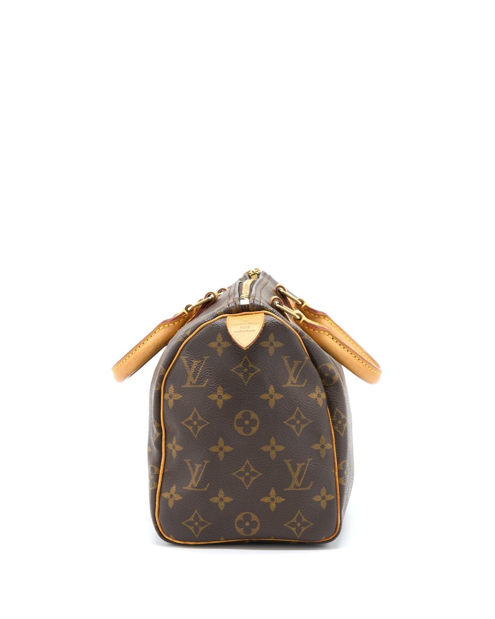 AAA Replica Louis Vuitton LV VINTAGE SPEEDY 25 MONOGRAM CANVAS GHW