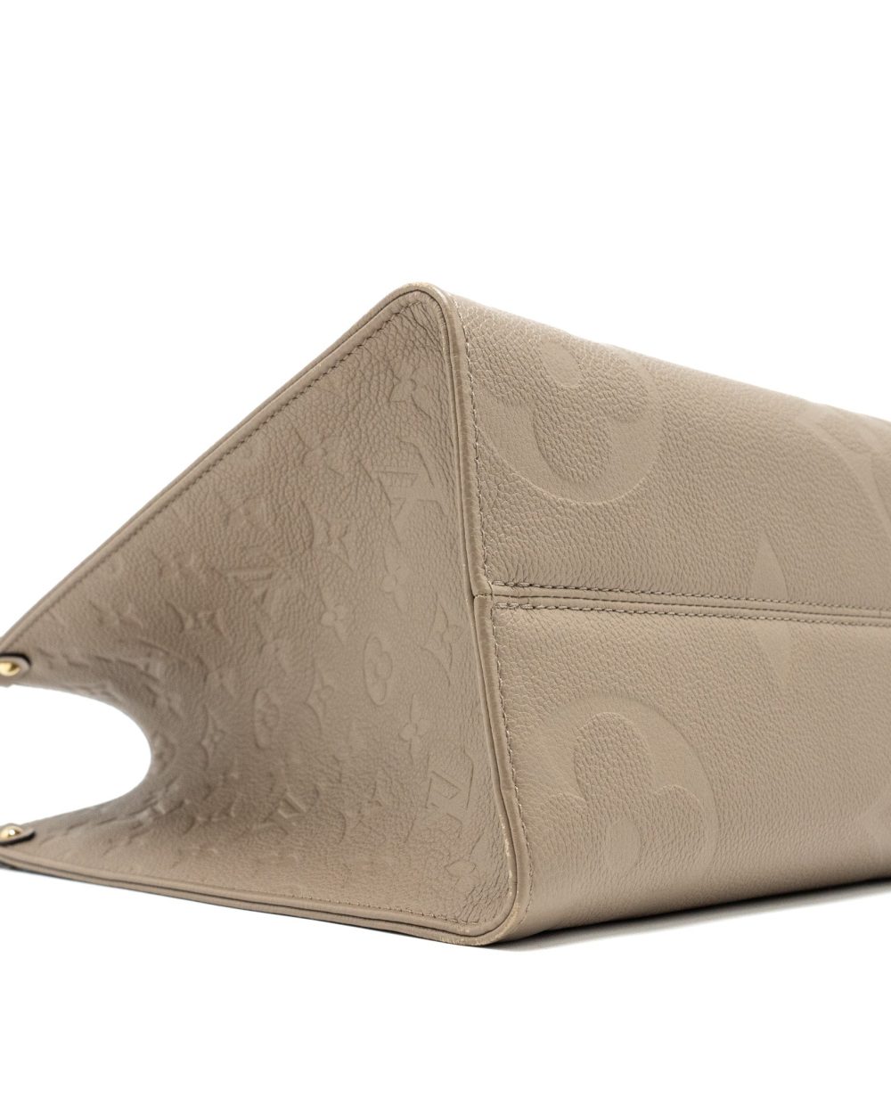 AAA Replica Louis Vuitton LV ON THE GO MM MONOGRAM EMPREINTE TOURTERELLE GHW