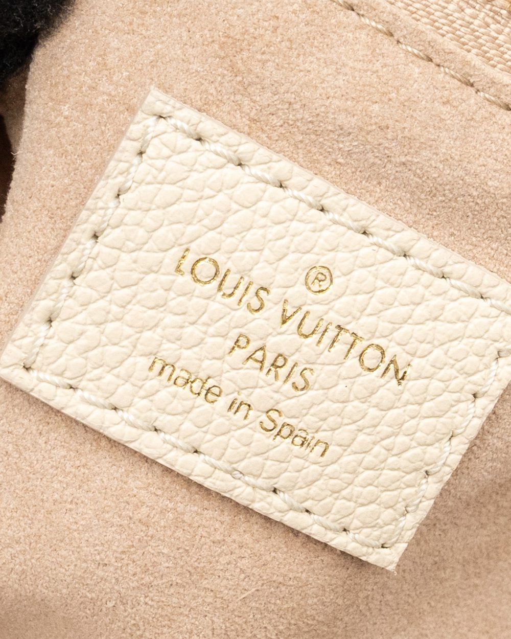 AAA Replica Louis Vuitton LV NEVERFULL MM MONOGRAM EMPREINTE CRÈME/ROSE TRIANON GHW(NEW VERSION)