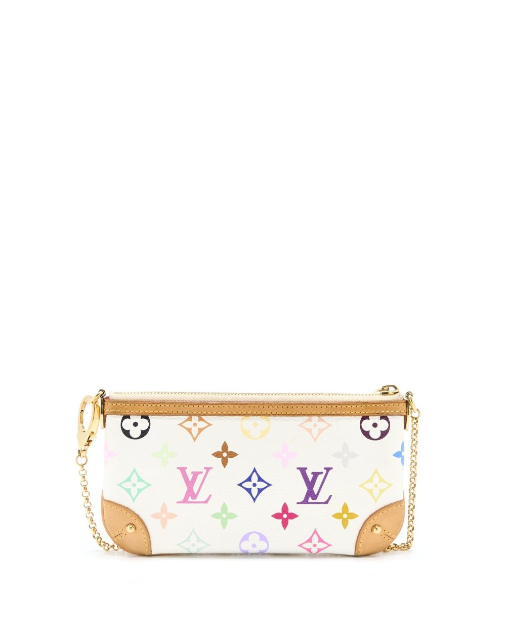 AAA Replica Louis Vuitton LV MILLA POUCH MONOGRAM CANVAS MULTICOLOUR GHW
