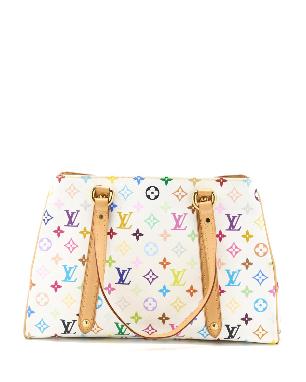 AAA Replica Louis Vuitton LV AURELIA SHOULDER BAG WHITE MULTICOLOUR MONOGRAM CANVAS GHW