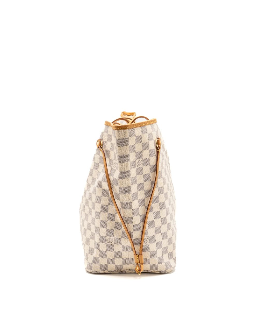 AAA Replica Louis Vuitton LV NEVERFULL GM DAMIER AZUR CANVAS GHW